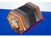 Stagi new English chromatic 48 button concertina mahogany